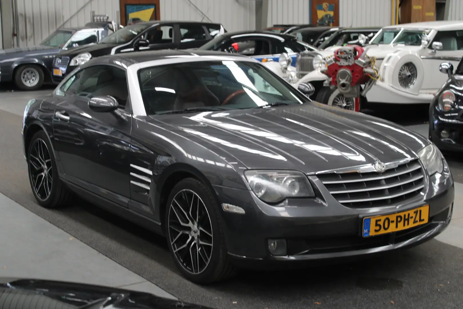 Chrysler Crossfire 3.2 V6, Automaat Airco, NAP, Stuurbekrachtiging Grijs - 2