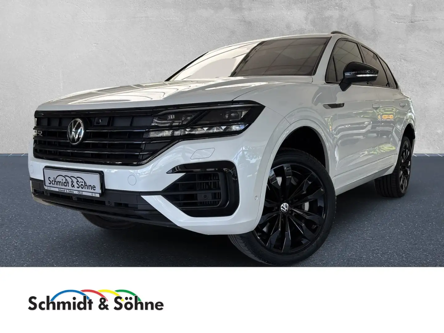 Volkswagen Touareg R eHybrid Black/DYNAUD/Softclose/Nacht Klima Navi Wit - 1