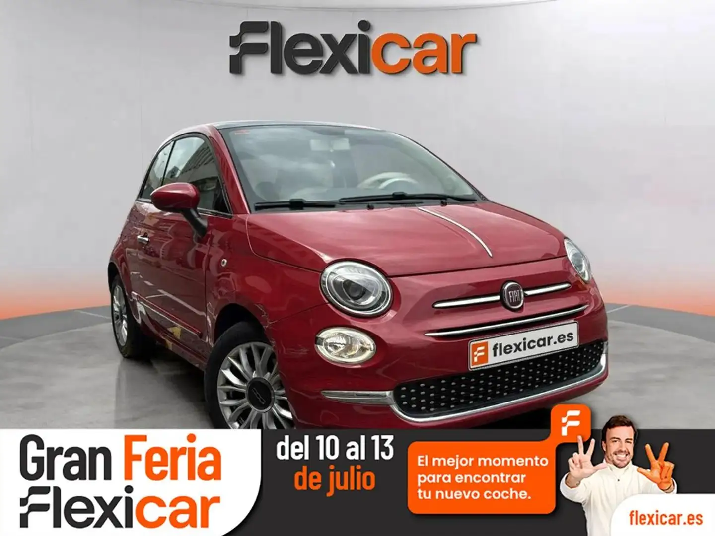 Fiat 500 120th Aniversario 1.2 8v 51KW (69 CV) Rojo - 1