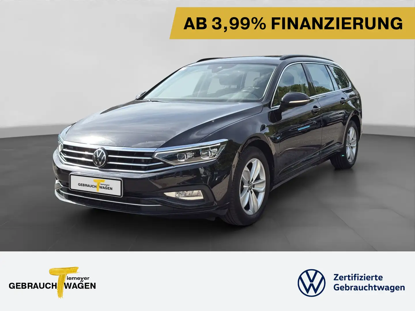 Volkswagen Passat Variant 2.0 TDI DSG LEDER STHZG MATRIX AS Schwarz - 1