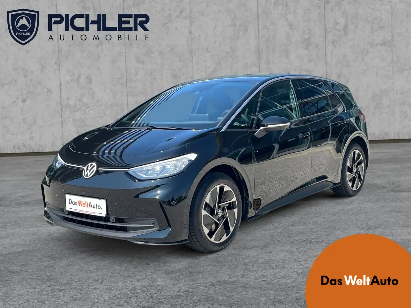 Volkswagen ID.3 Pure 125 kW Business Schwarz - 1