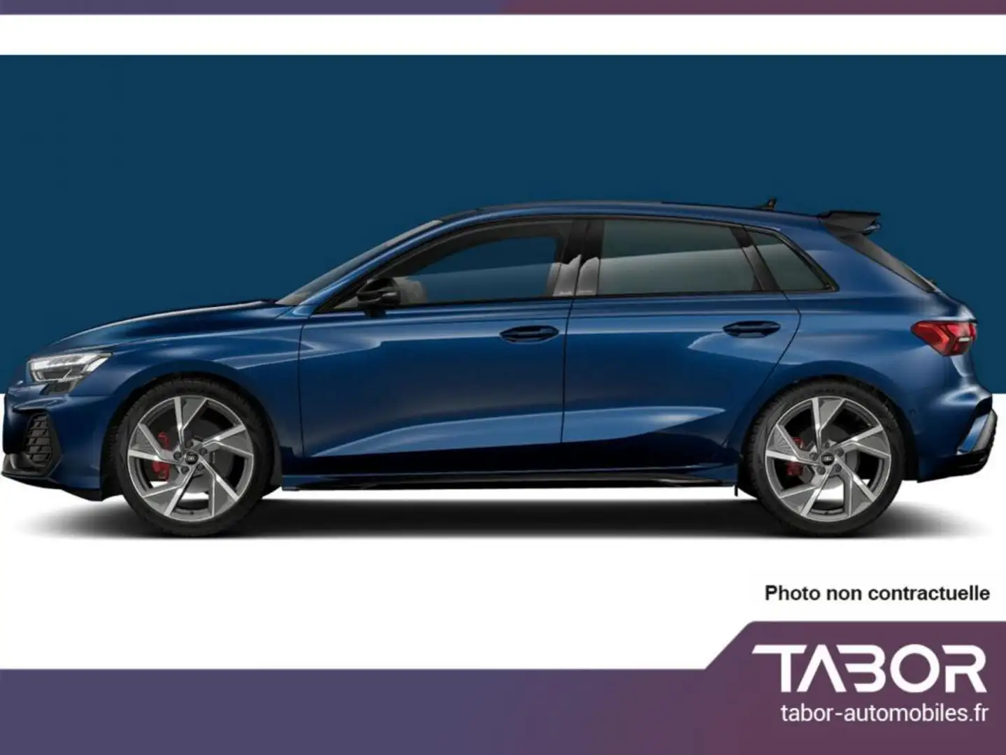 Audi A3 TDI 150 S line S tronic LED Blanc - 2
