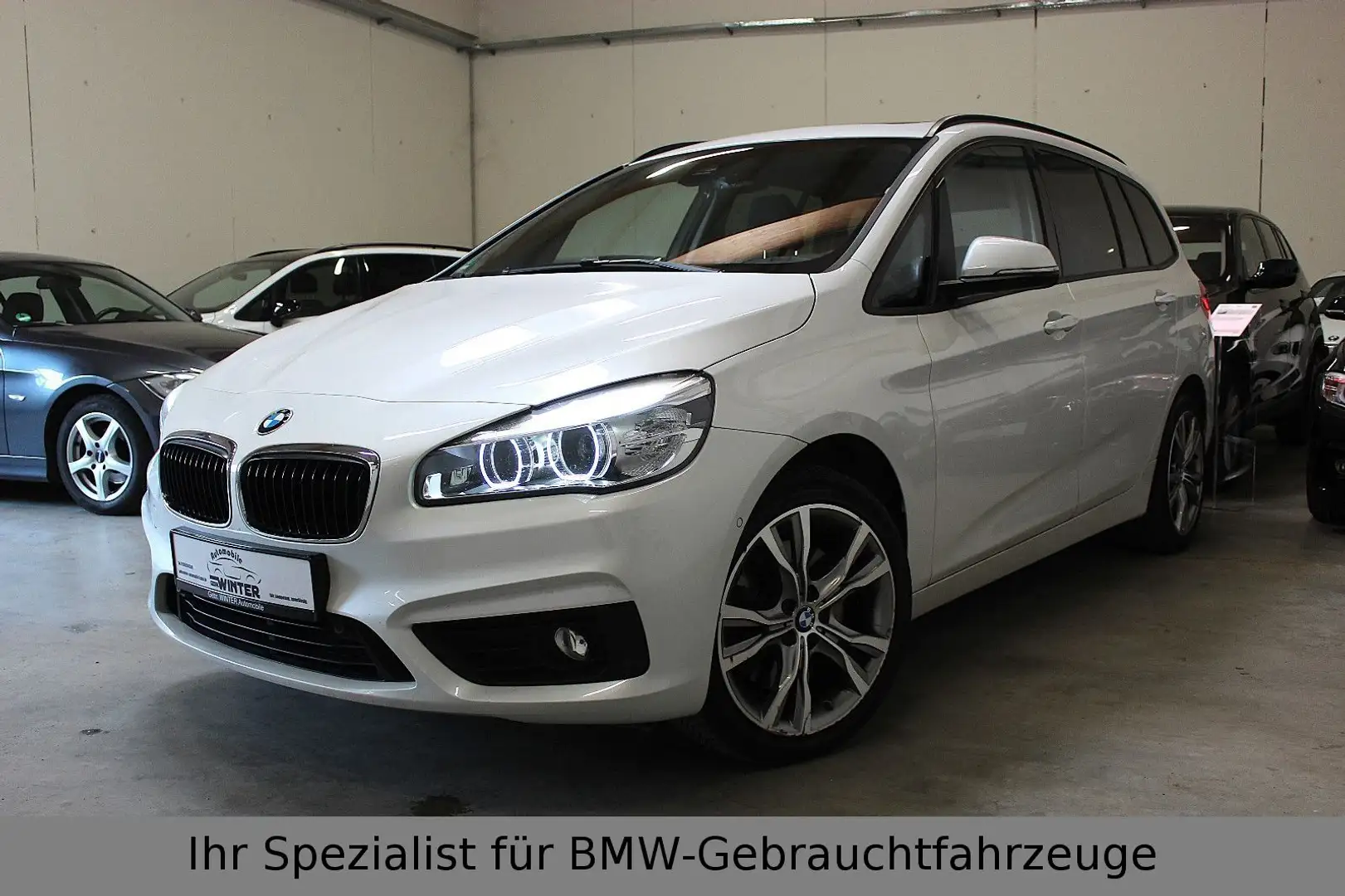 BMW 220 i Gran Tourer LHZ*Navi*Automatik*7-Sitzer Blanc - 1