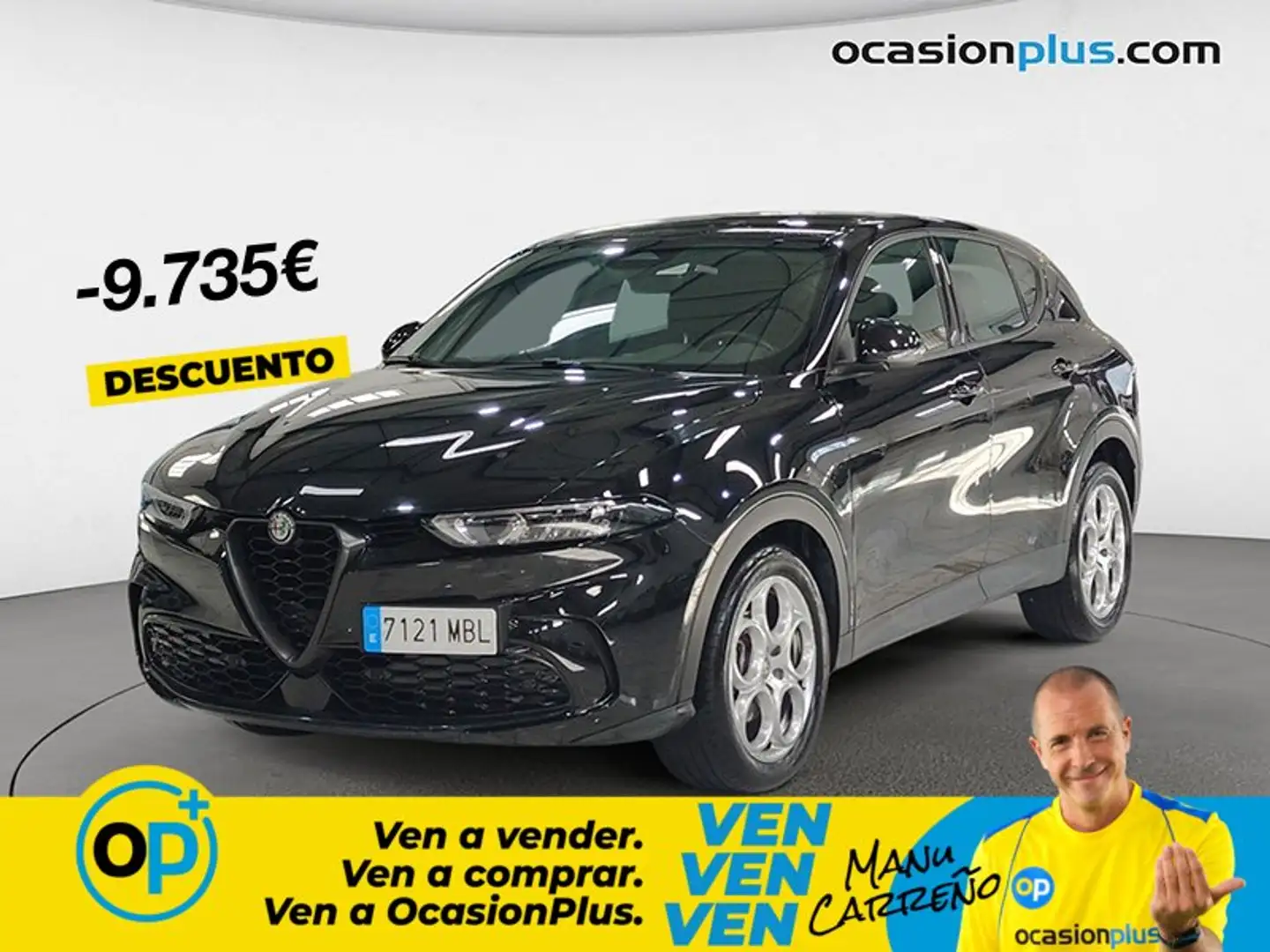Alfa Romeo Tonale 1.5 MHEV Sprint FWD Negro - 1