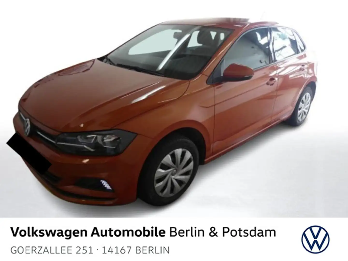 Volkswagen Polo 1.0 TSI Comfortline DSG AHK Orange - 1
