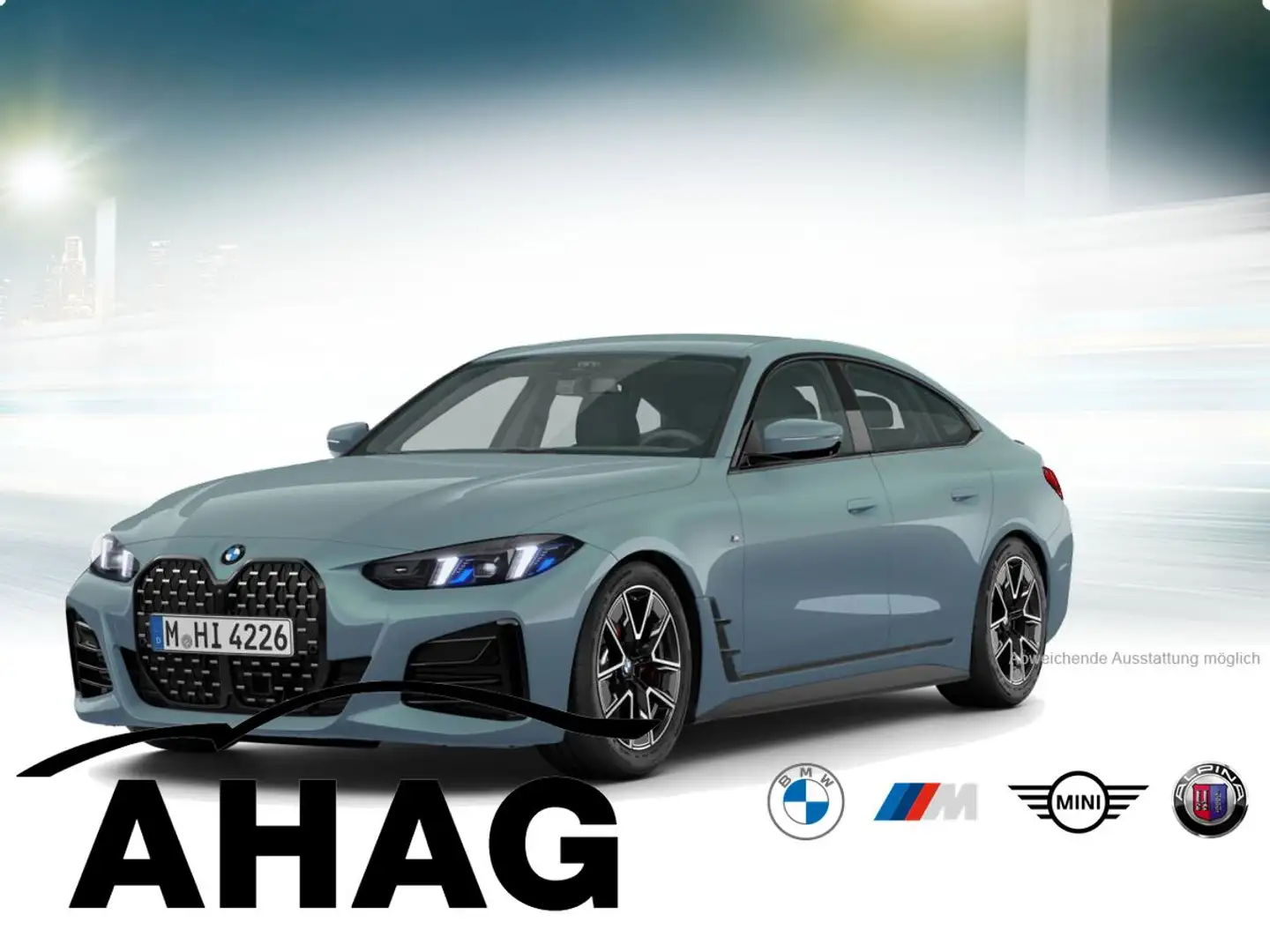 BMW 420 i Gran Coupe M Sportpaket Innovationsp. HIFI Vert - 2