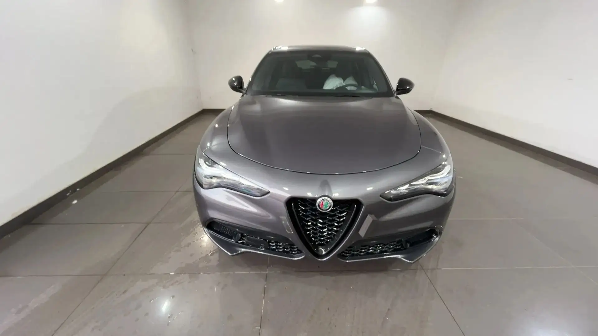 Alfa Romeo Stelvio Stelvio 2.2 t Veloce Q4 210cv auto KM0 + TETTO Grigio - 2