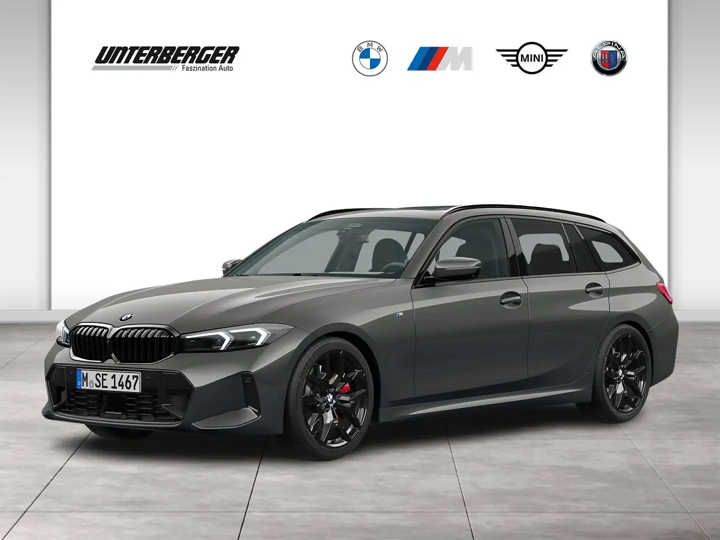 BMW 330 d xDrive Touring M Sportpaket AHK ACC 360° HK Grau - 1