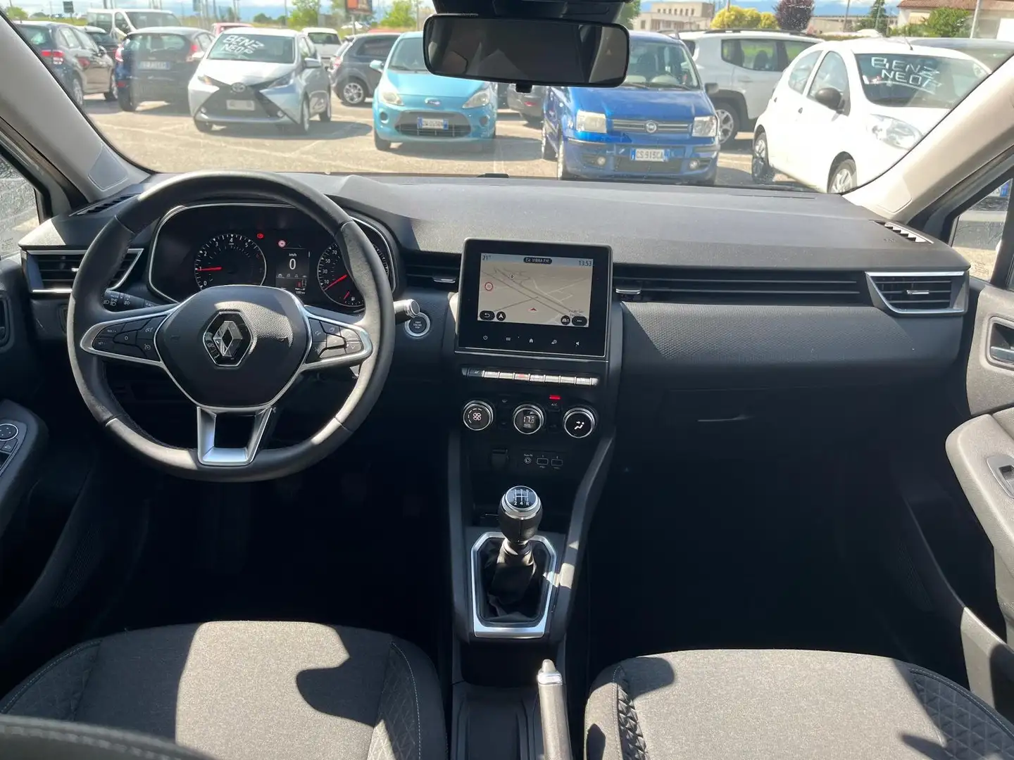 Renault Clio SCe 72CV 5P NEOPATENTATI NAVI SENS Bianco - 2