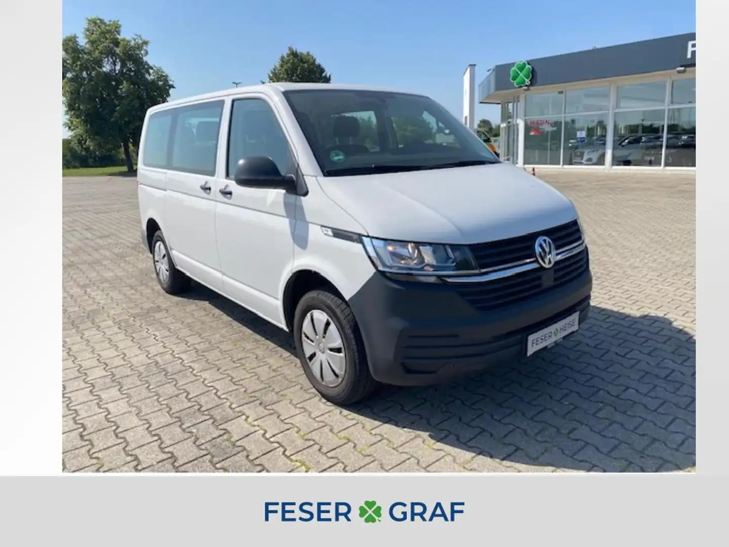 Volkswagen T6.1 Transporter Kombi Motor: 2,0 l TDI SCR 81 Blanc - 1