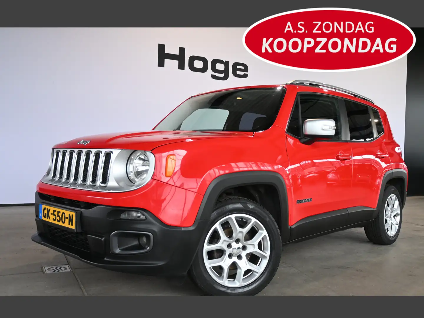 Jeep Renegade 1.4 MultiAir Opening Edition Clima Stuurverwarming Rojo - 1