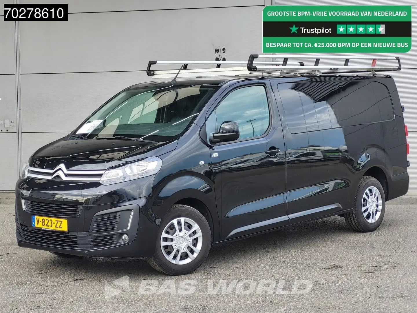 Citroen Jumpy 177pk Automaat L2H1 Trekhaak Navi Imperiaal Airco Zwart - 1