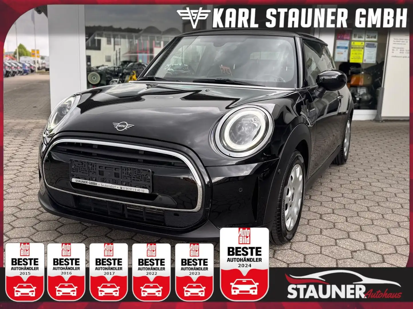 MINI One One Classic Trim PANO BHZ. FRONTSCHEIBE NAVI Black - 1