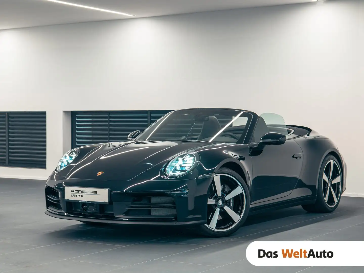 Porsche 911 Carrera Cabriolet Noir - 1