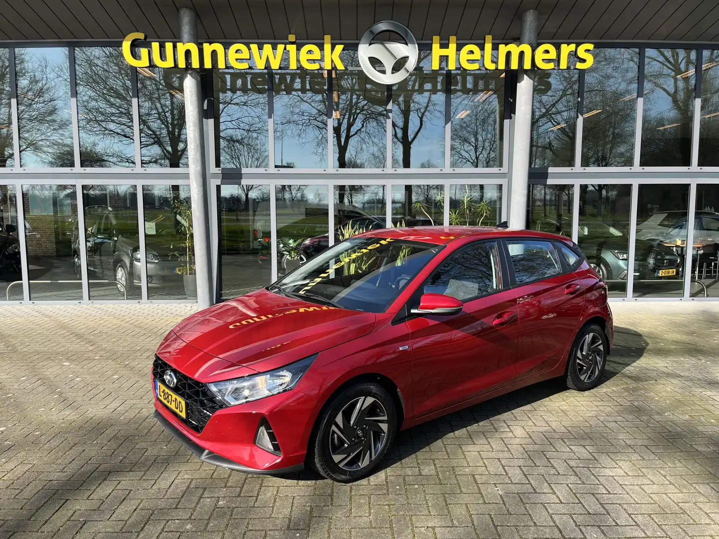Hyundai i20 1.0 T-GDI Comfort | CARPLAY | CAMERA | PDC Rood - 1