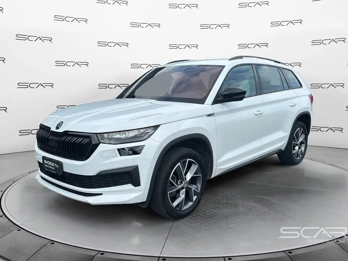 Skoda Kodiaq Kodiaq 2.0 TDI EVO SCR 4x4 DSG 7 posti Sportline Weiß - 1