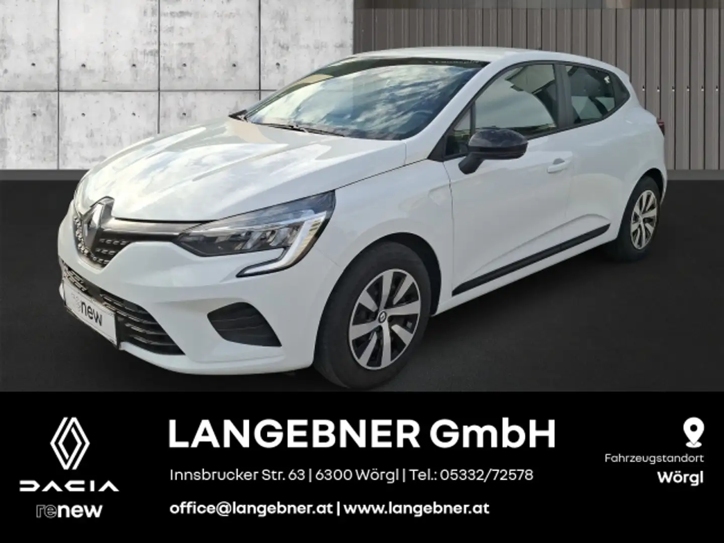 Renault Clio EQUILIBRE TCe 90 Weiß - 1