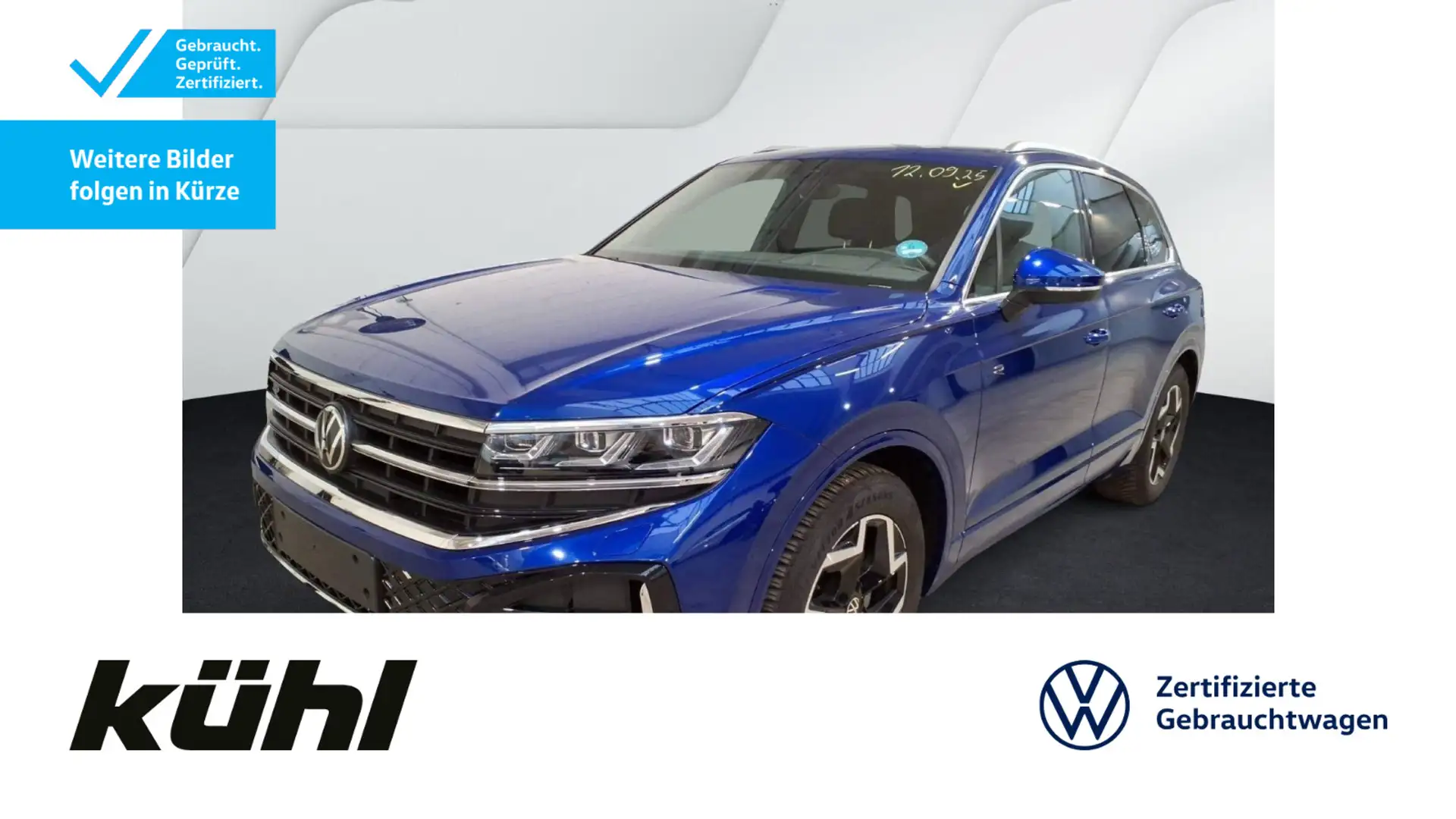 Volkswagen Touareg 3.0 TDI 4M Tip. R line IQ.Light/Luft/ACC Blau - 1