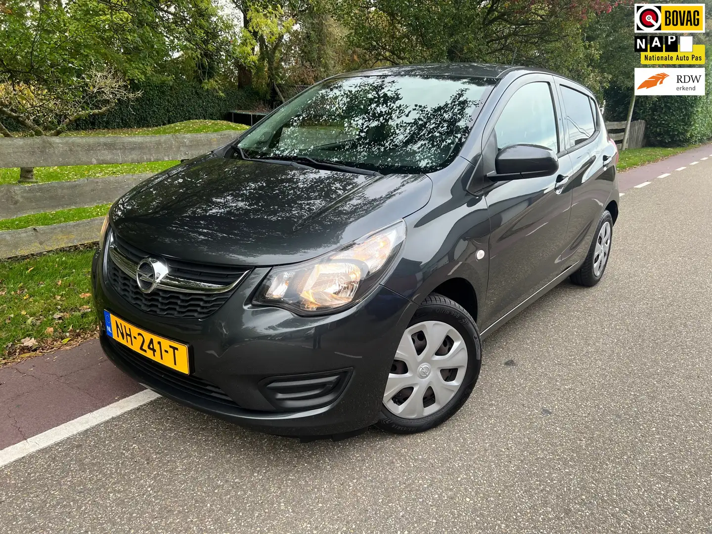 Opel Karl 1.0 ecoFLEX Edition Airco PDC Cruise Grijs - 1