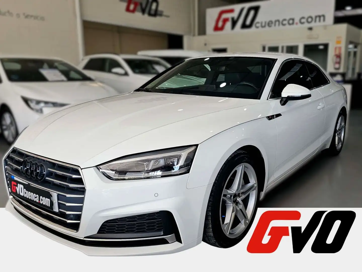 Audi A5 Coupé 3.0TDI S Line quattro S tronic 160kW Wit - 1