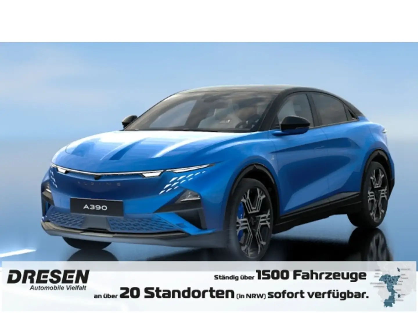 Alpine A390 GT **BESTELLUNG** 21''Snowflake*Dach schwarz*Nappa Blau - 1