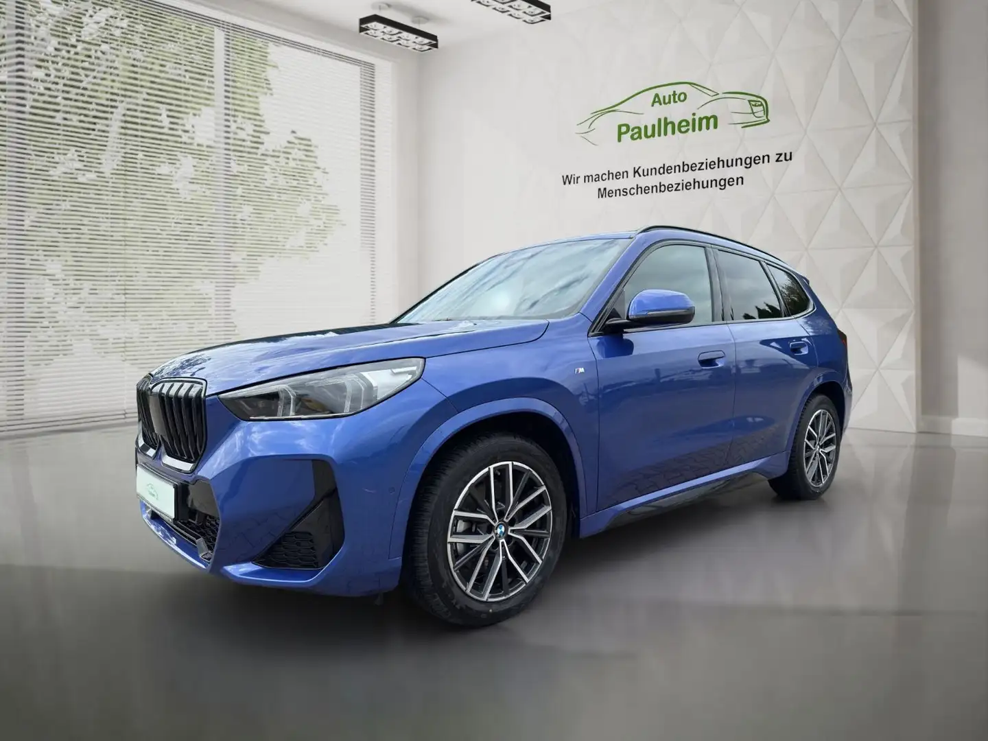 BMW X1 20i sDRIVE M-SPORT»ALU»NAVI»HIFI»LED»LHZ»SHZ Bleu - 1