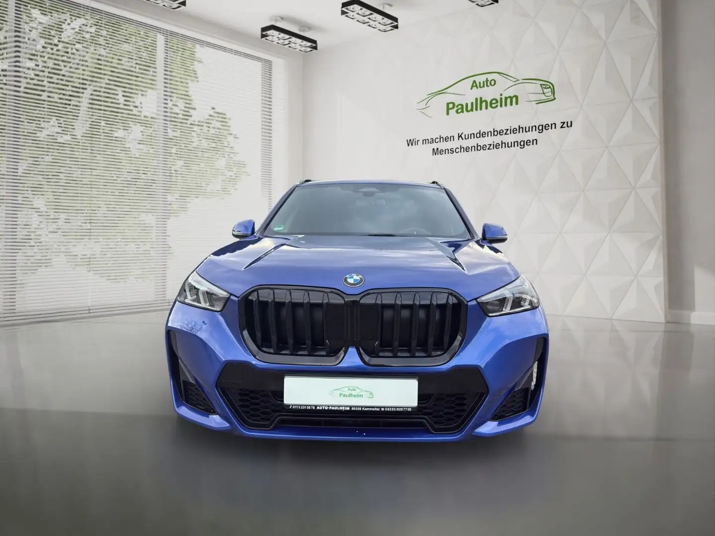 BMW X1 20i sDRIVE M-SPORT»ALU»NAVI»HIFI»LED»LHZ»SHZ Bleu - 2