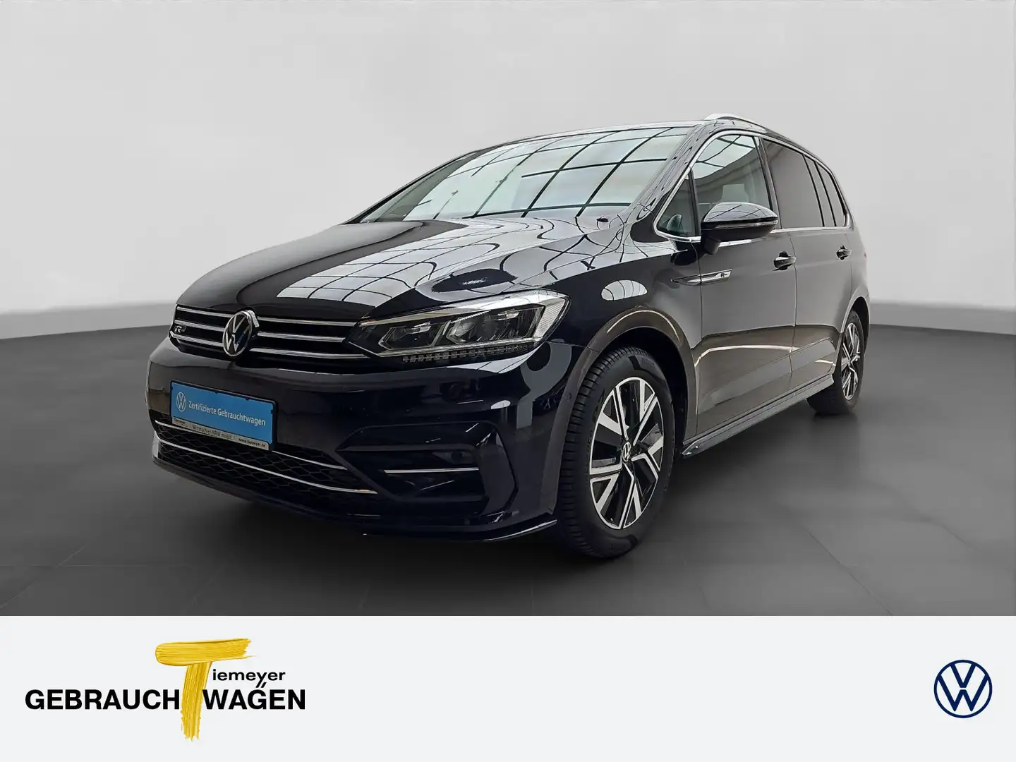 Volkswagen Touran 2.0 TDI DSG R-LINE 7SITZE DYNAUDIO AHK KA Schwarz - 1