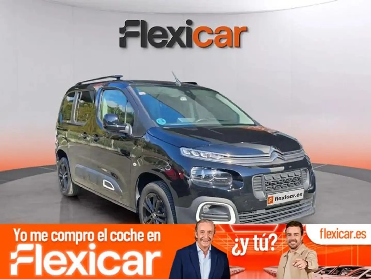 Citroen Berlingo Talla M BlueHDi 100 S&S FEEL Negro - 1