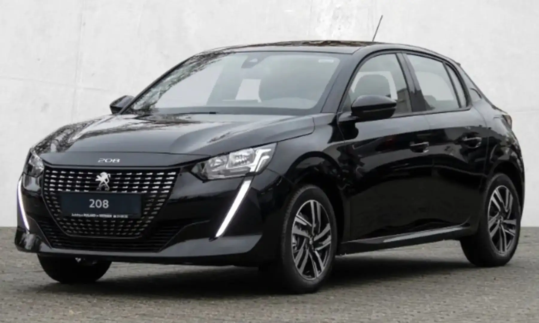 Peugeot 208 208 PureTech 100 Allure Schwarz - 1