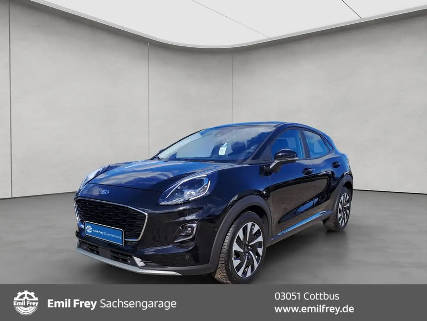 Ford Puma 1.0 EcoBoost Hybrid TITANIUM NAVI*RFC*GRA Schwarz - 1
