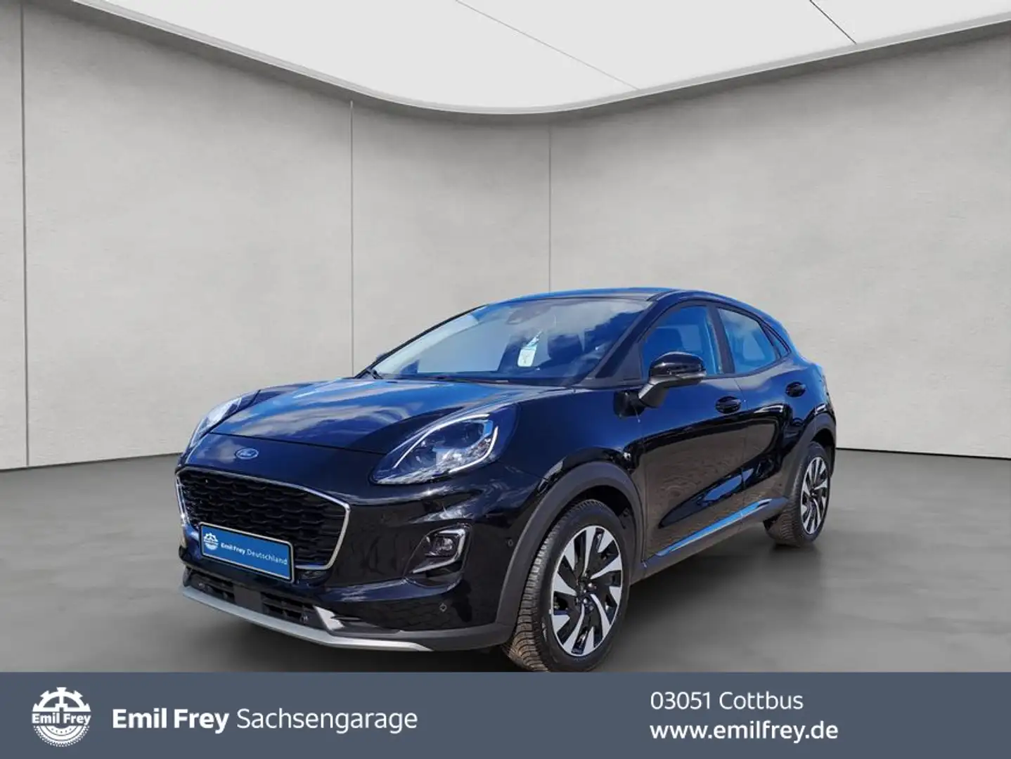 Ford Puma 1.0 EcoBoost Hybrid TITANIUM NAVI*RFC*GRA Noir - 1