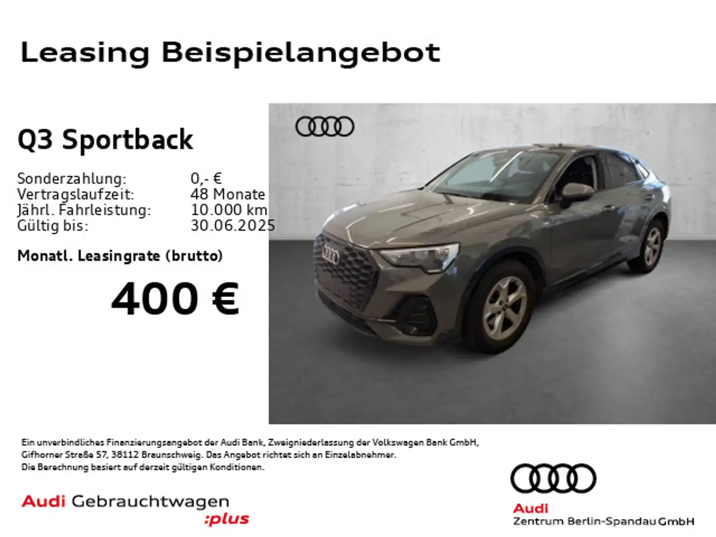 Audi Q3 35 TFSI S line S tronic *ACC*AHK* Grau - 1