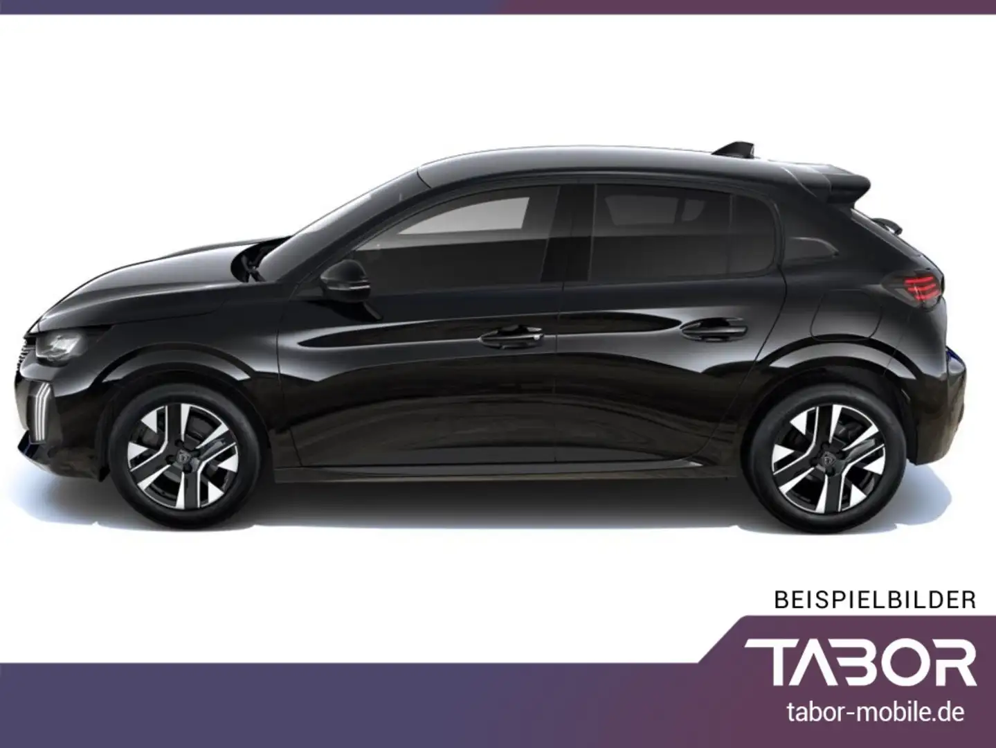 Peugeot 208 MHEV 110 DSC6 Allure 2xPDC LED UVP-34%* Schwarz - 2