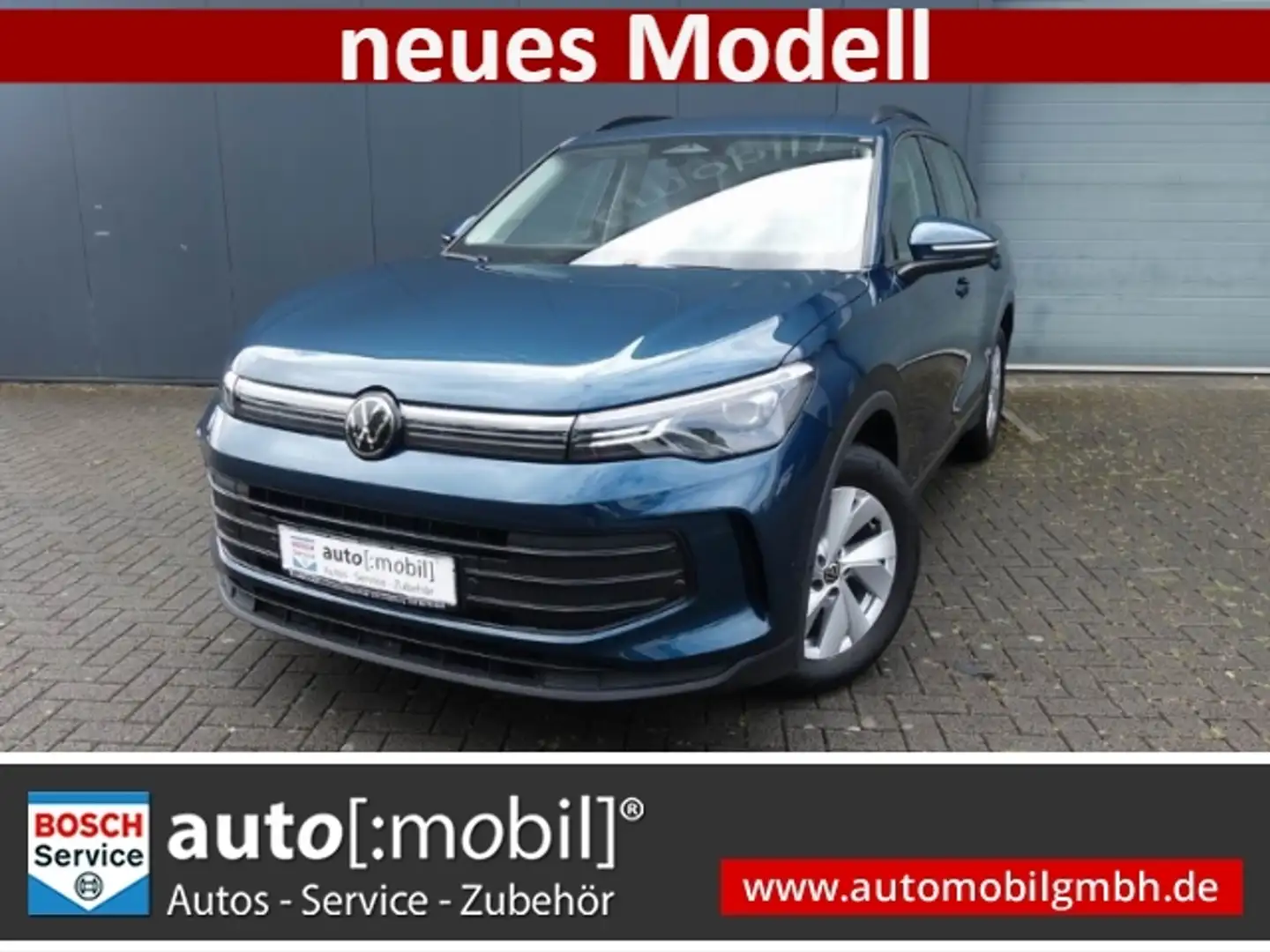 Volkswagen Tiguan 1.5 eTSI+ANHÄNGEKUPPLUNG+3 ZONEN KLIMA Bleu - 1