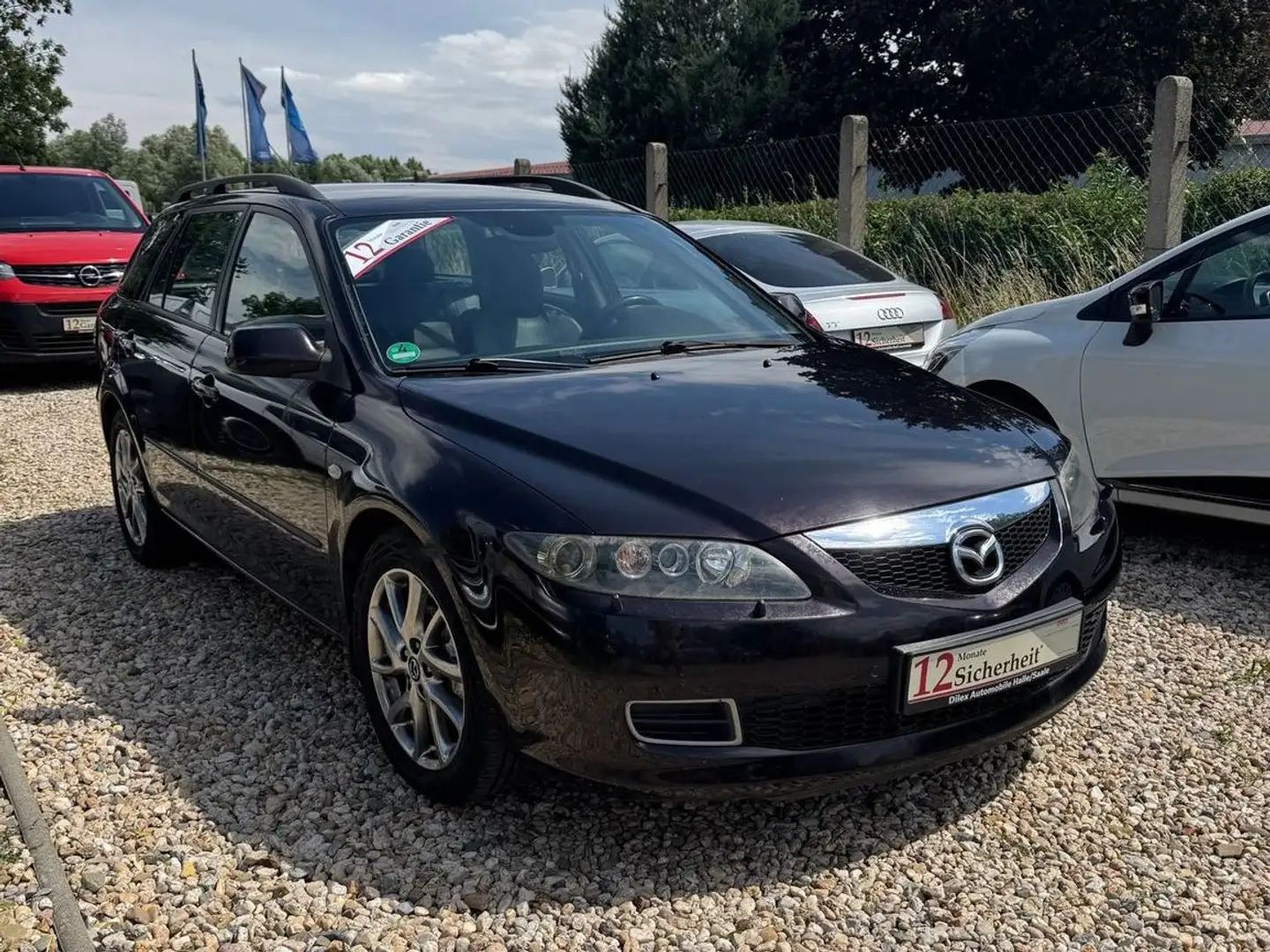 Mazda 6 Kombi 2.3 Sport*Xenon*Leder*HU/AU+Service Neu* Noir - 1