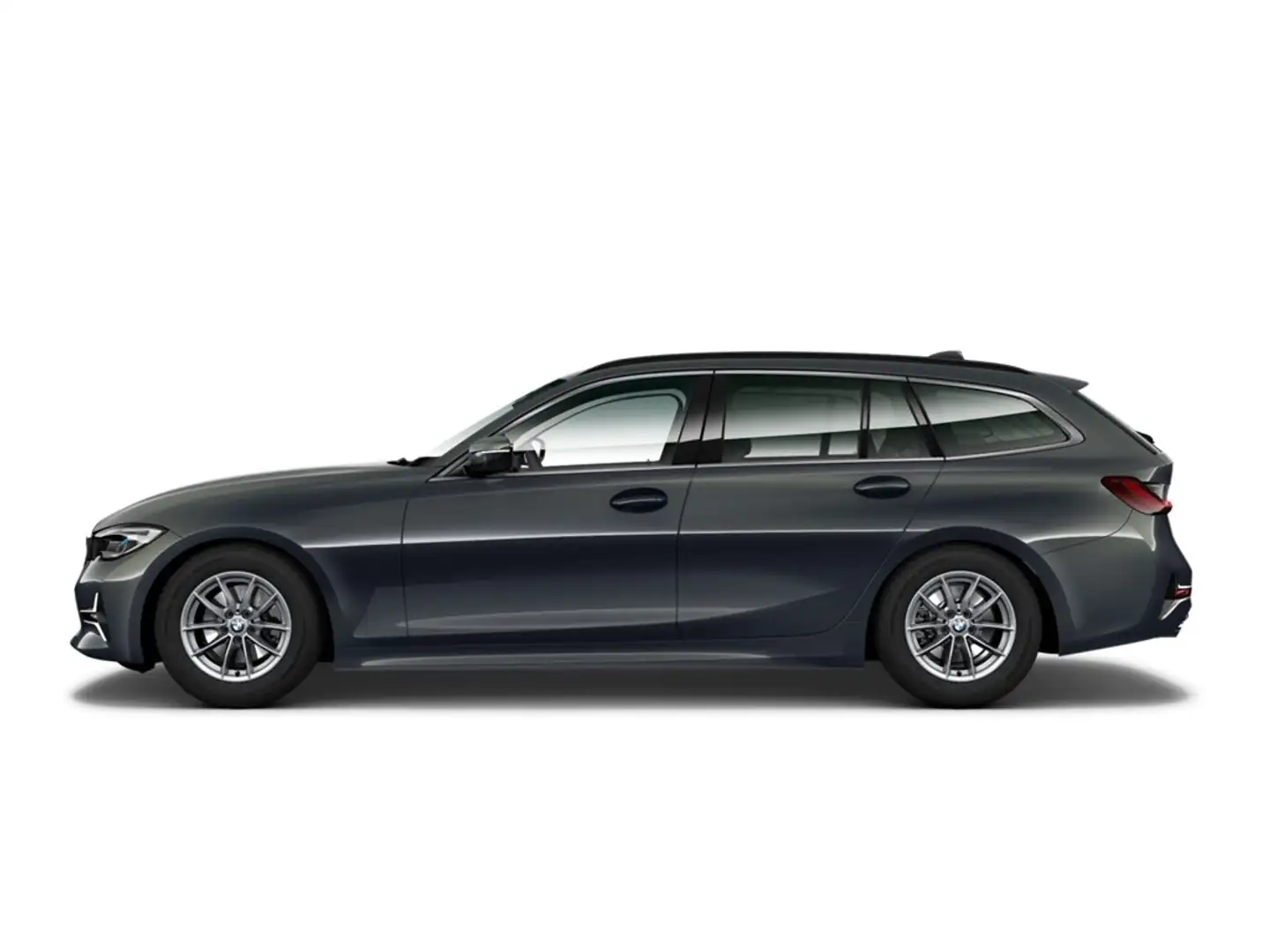 BMW 330 d Touring Luxury Line Aut. Park-Assistent+AHZV+PAN Gris - 2