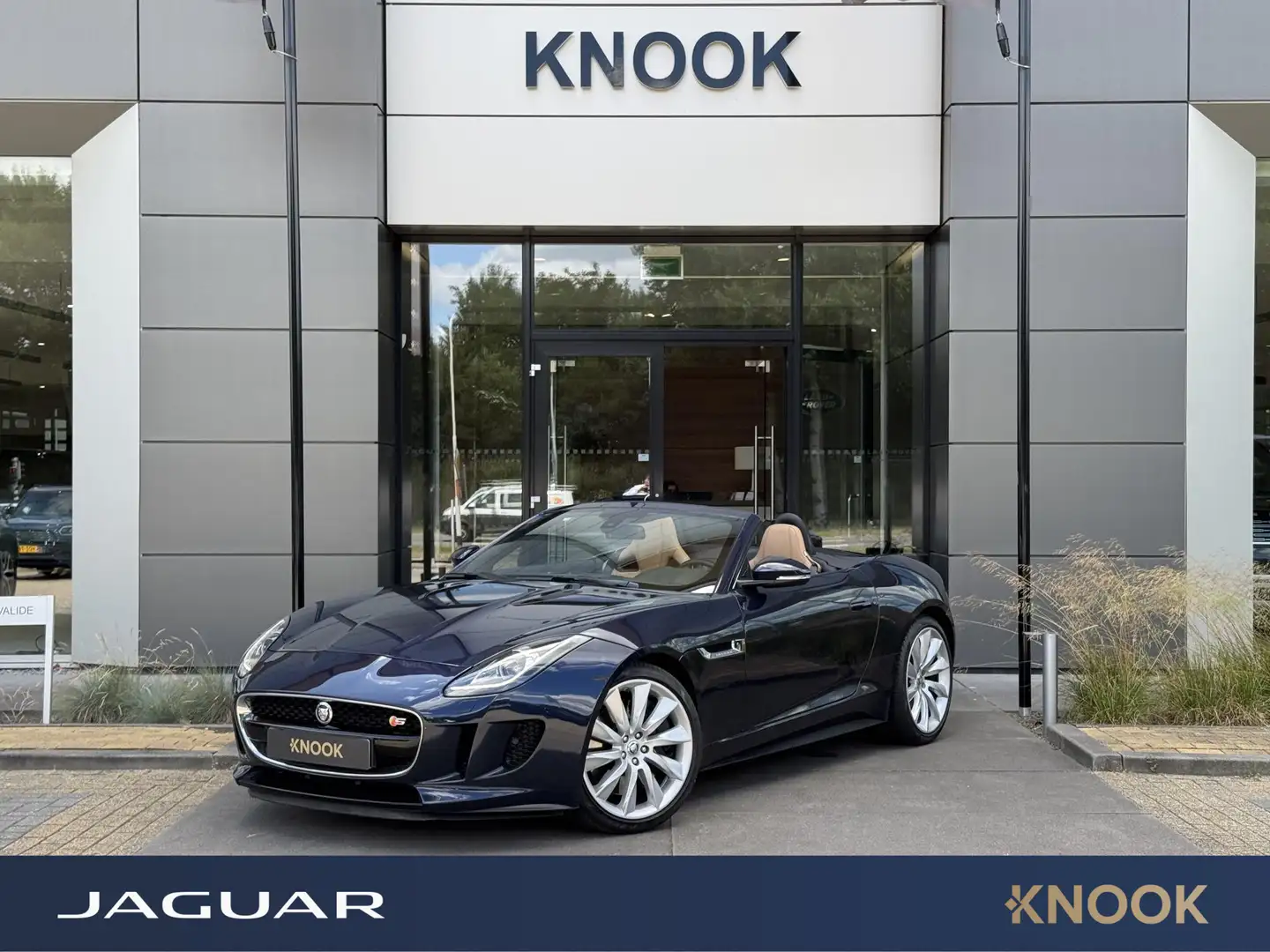 Jaguar F-Type 5.0 V8 S Convertible Blu/Azzurro - 1