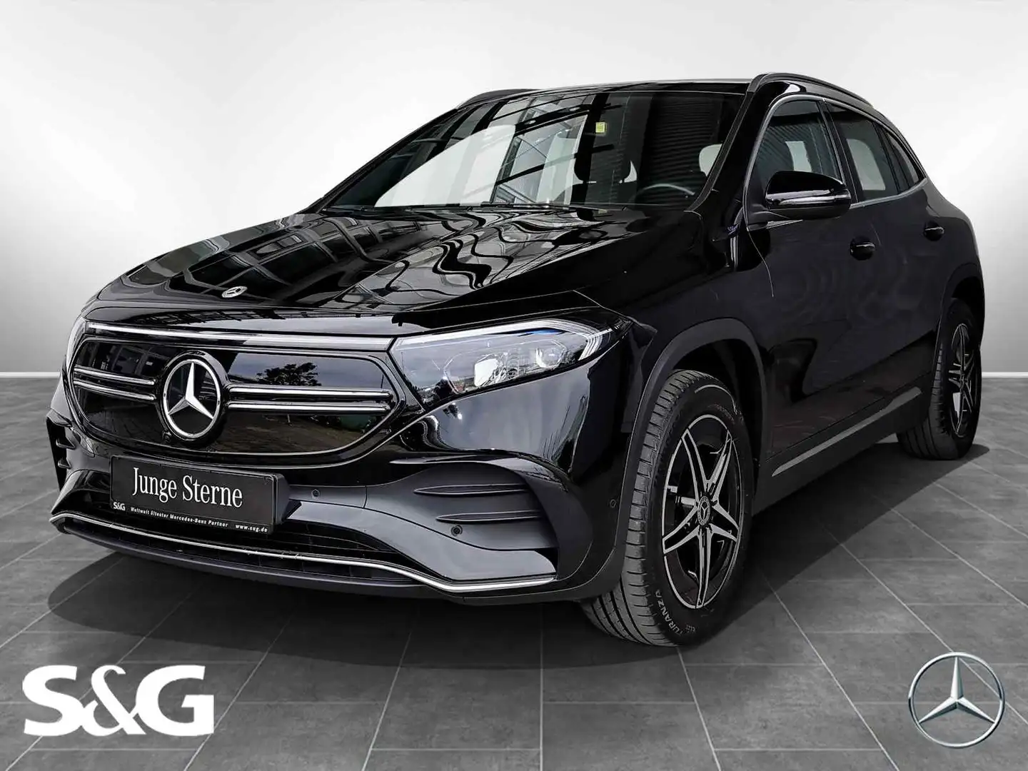 Mercedes-Benz EQA 300 4M AMG AHK+MEMORY+CARPLAY+LED+MBUX+18" Negro - 1