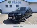 Audi Q7 S line 55 TFSI 7Sitz AHK LASER PANO STDHZ B&O Noir - thumbnail 1