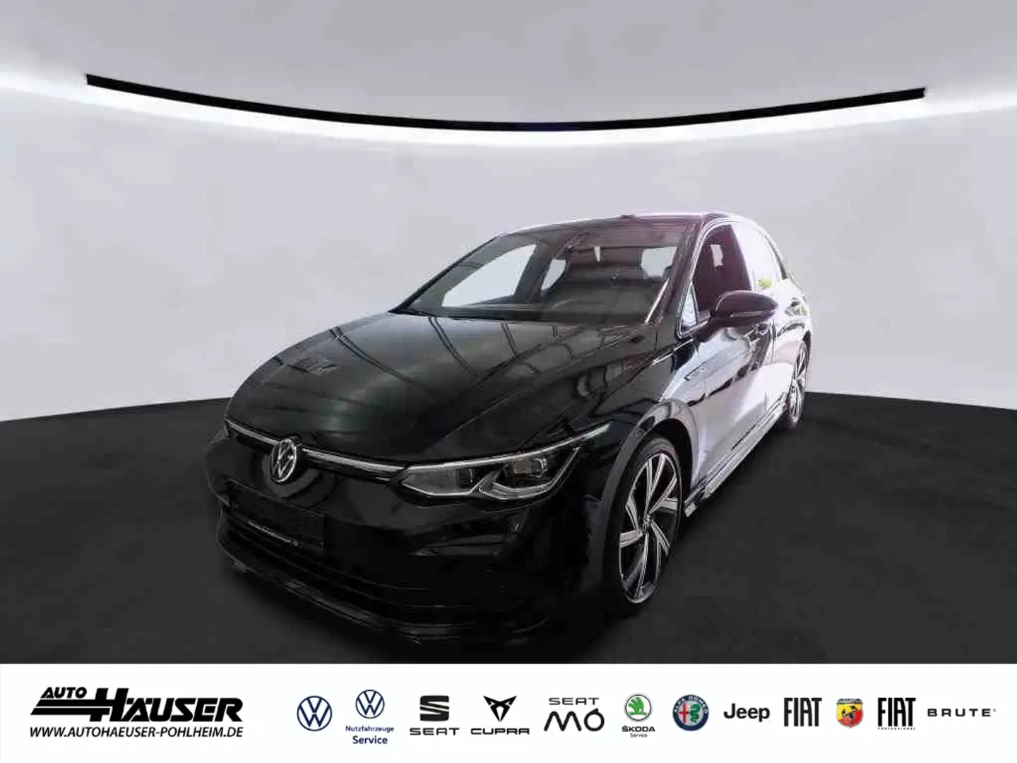 Volkswagen Golf VIII R-Line 2.0 TDI DSG PANO AHK H&K DCC NAVI MATR Schwarz - 1