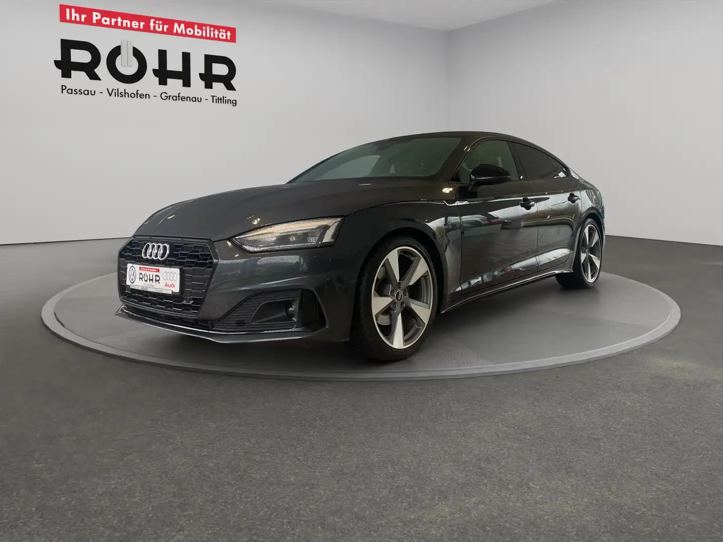 Audi A5 Sportback advanced (SHZ.NAVI.DAB.AHK.PDC.virtual c Grau - 2