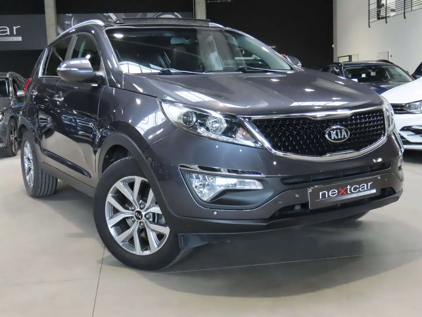 Kia Sportage Sportage 1.7 CRDi Lounge *CUIR-PANO-NAVI-CAMERA* Noir - 2