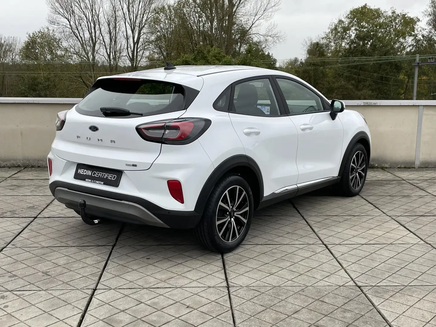 Ford Puma 1.0 EcoBoost Hybrid Titanium | Trekhaak | Achterui Wit - 2