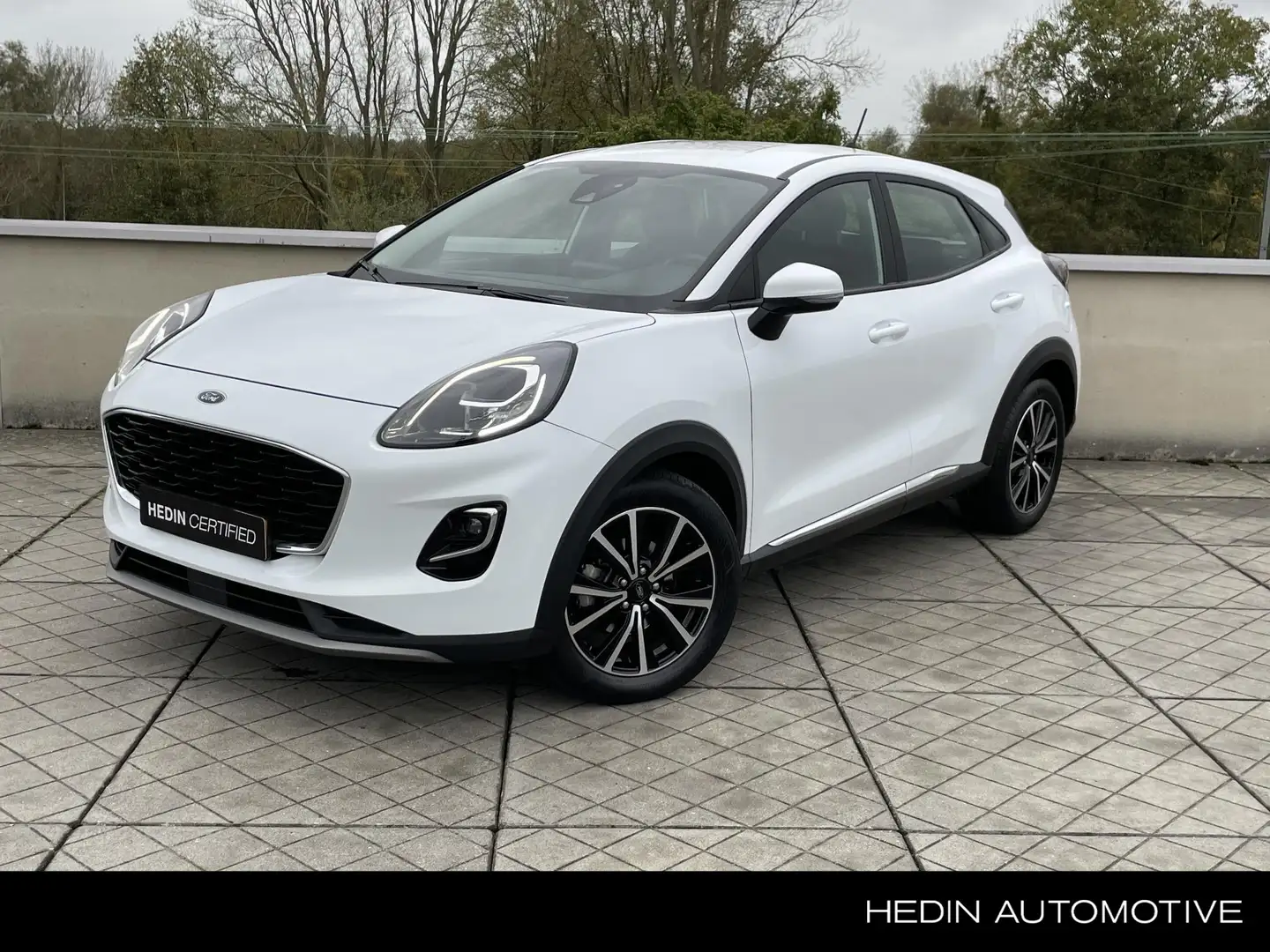 Ford Puma 1.0 EcoBoost Hybrid Titanium | Trekhaak | Achterui Wit - 1