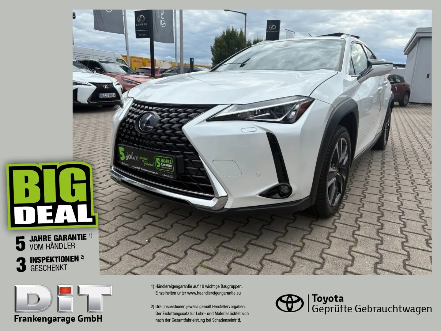 Lexus UX 250h Style Edition LED, Kamera, AppleCarPlay Weiß - 1