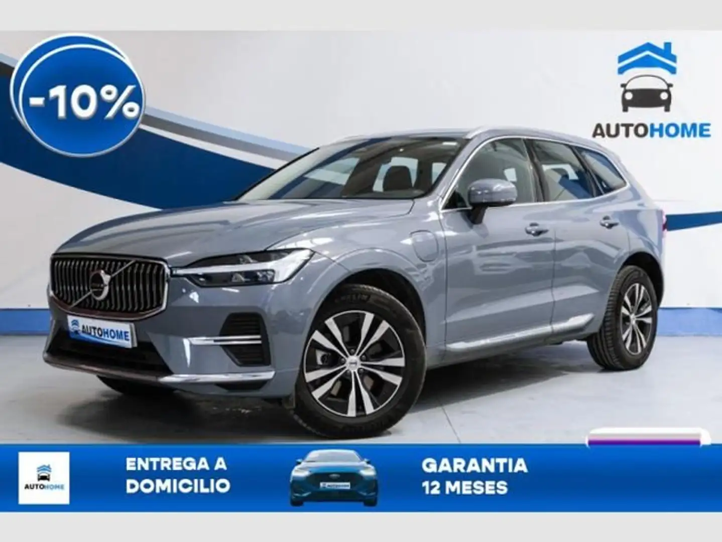 Volvo XC60 2.0 T6 AWD Recharge Plus Black Ed AT Gris - 2