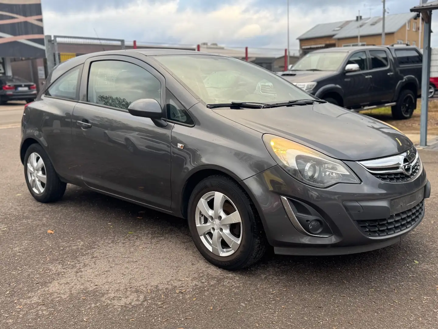 Opel Corsa D Gris - 2