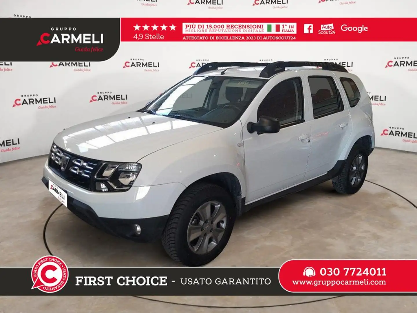 Dacia Duster 1.5 dci Laureate 4x2 110cv Bianco - 1