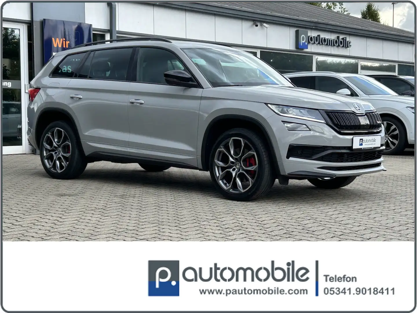 Skoda Kodiaq 2.0 TDI DSG RS 4x4*LED*AHK*PDC*CANTON*VC* Grau - 1